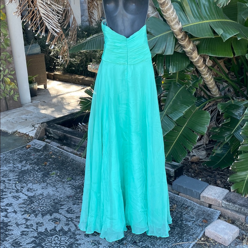 strapless, maxi gown - Picture 3 of 7